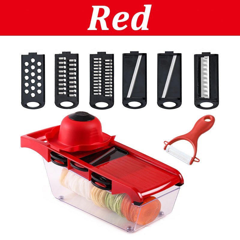 Multifunctional Vegetable Cutter_ Slicing And Dicing Fruits and Vegetables