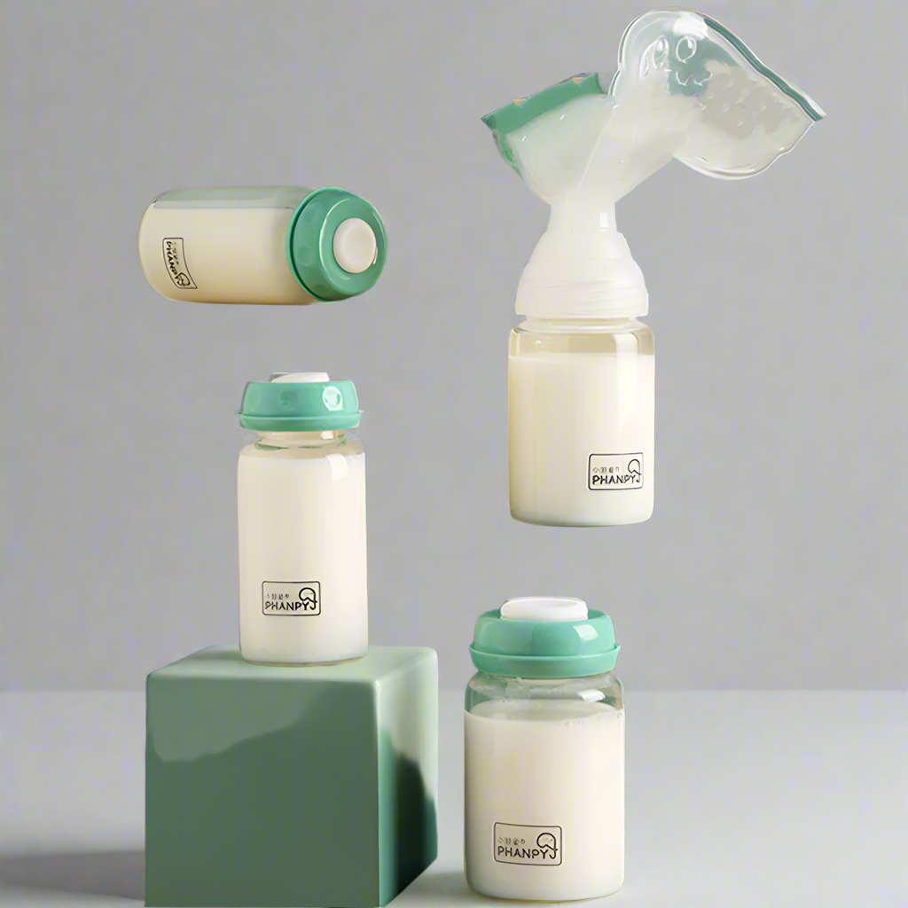 Breast milk storage bottle for children