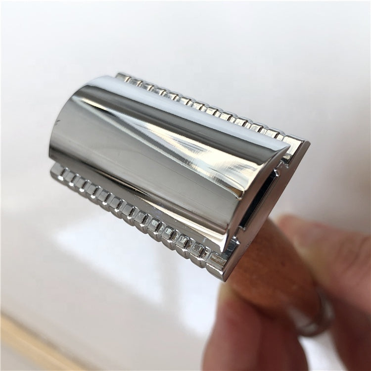 Manual Black Resin Handle Men's Manual Shavers