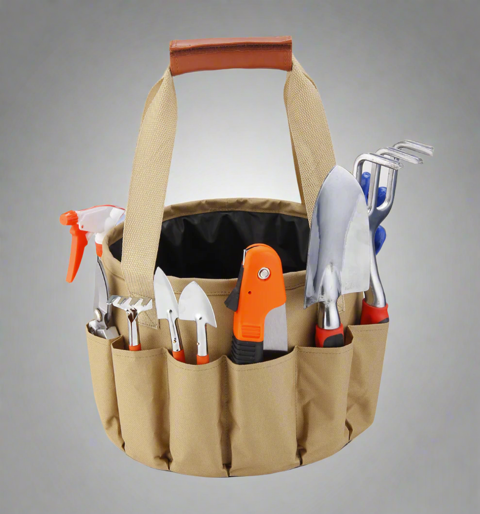 Gardening Kit with Tools and Tote for