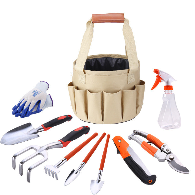 Gardening Kit with Tools and Tote for