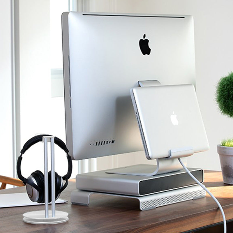 Headphone metal computer headset stand