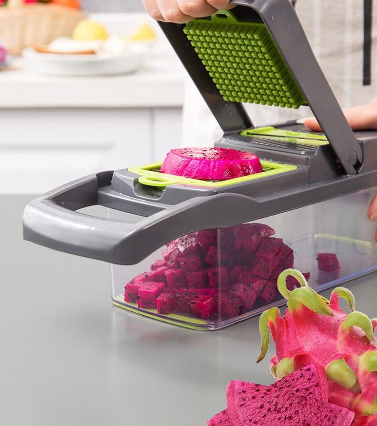 Multifunctional Vegetable Cutter_ Slicing And Dicing Fruits and Vegetables