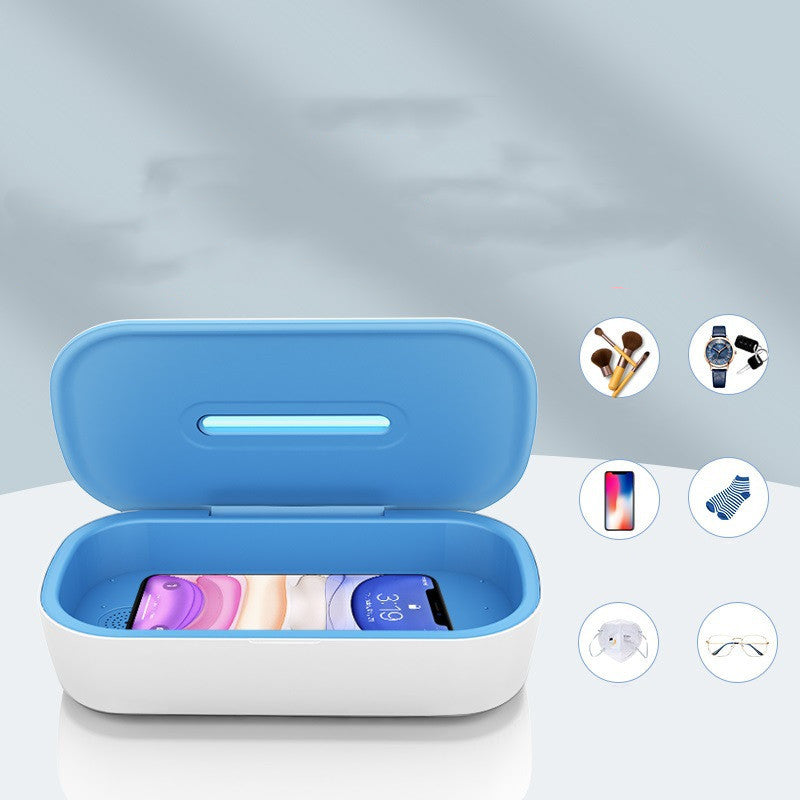 UVC Sterilization Box – Disinfect Your Phone, Mask & More in Minutes!