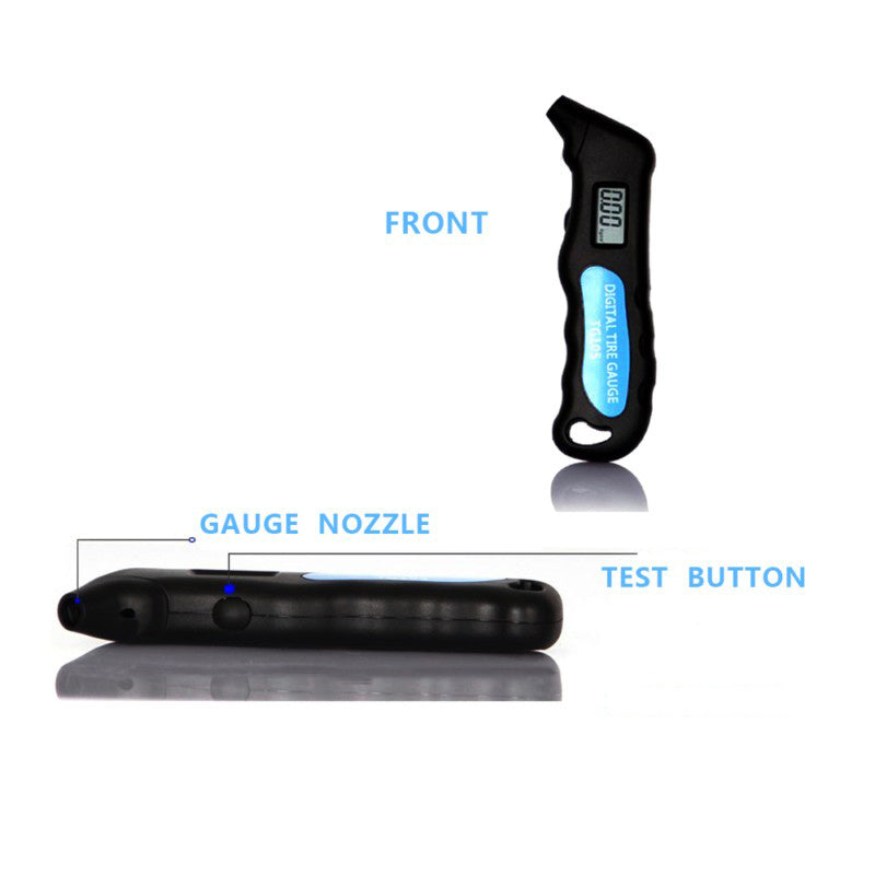 Multi-functional tire pressure gauge