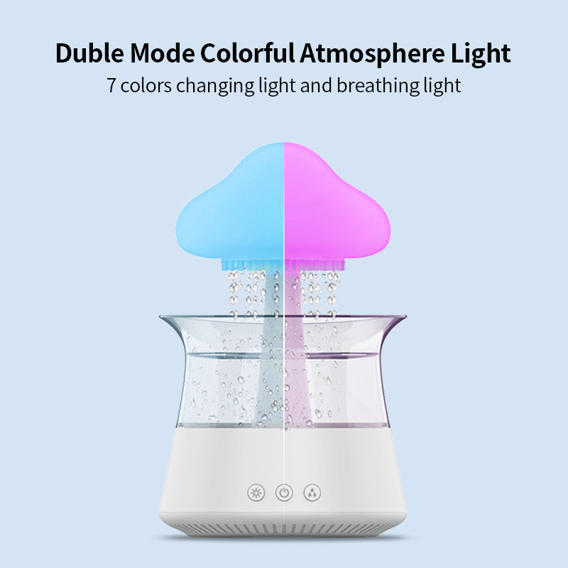 Aroma Diffuser Rainy Cloud Mushroom Atomizer Air Humidifier