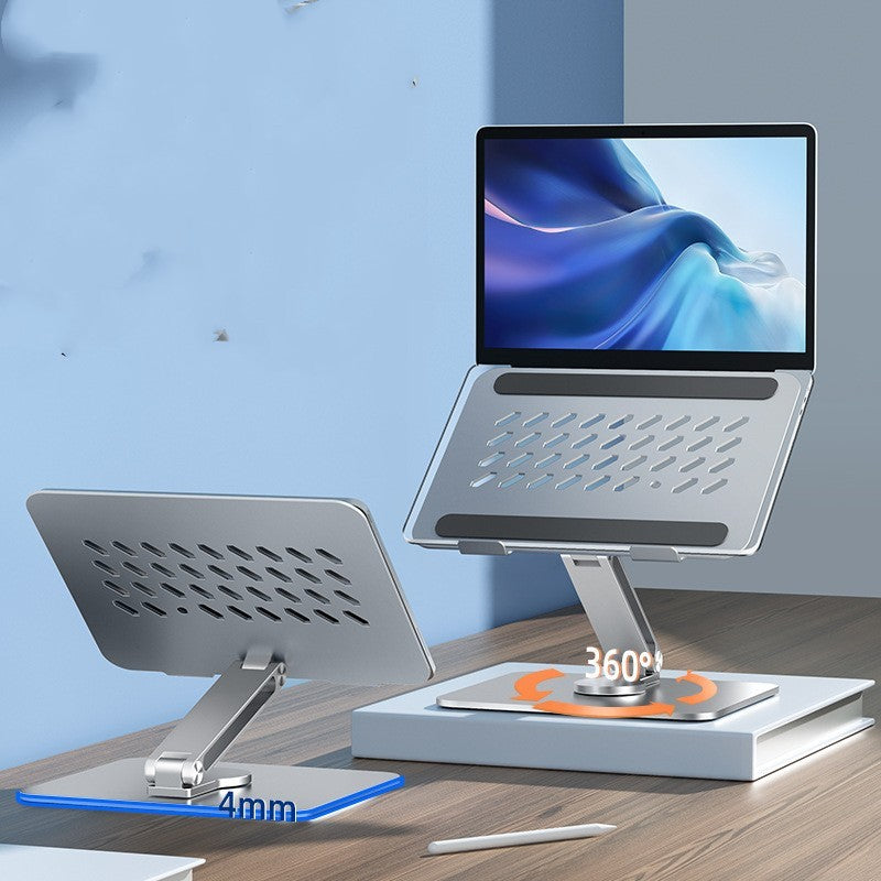 Laptop Stand Desktop – 360° Rotating Ergonomic Bracket