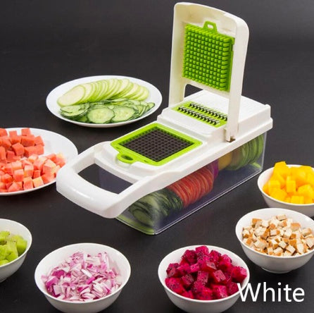 Multifunctional Vegetable Cutter_ Slicing And Dicing Fruits and Vegetables