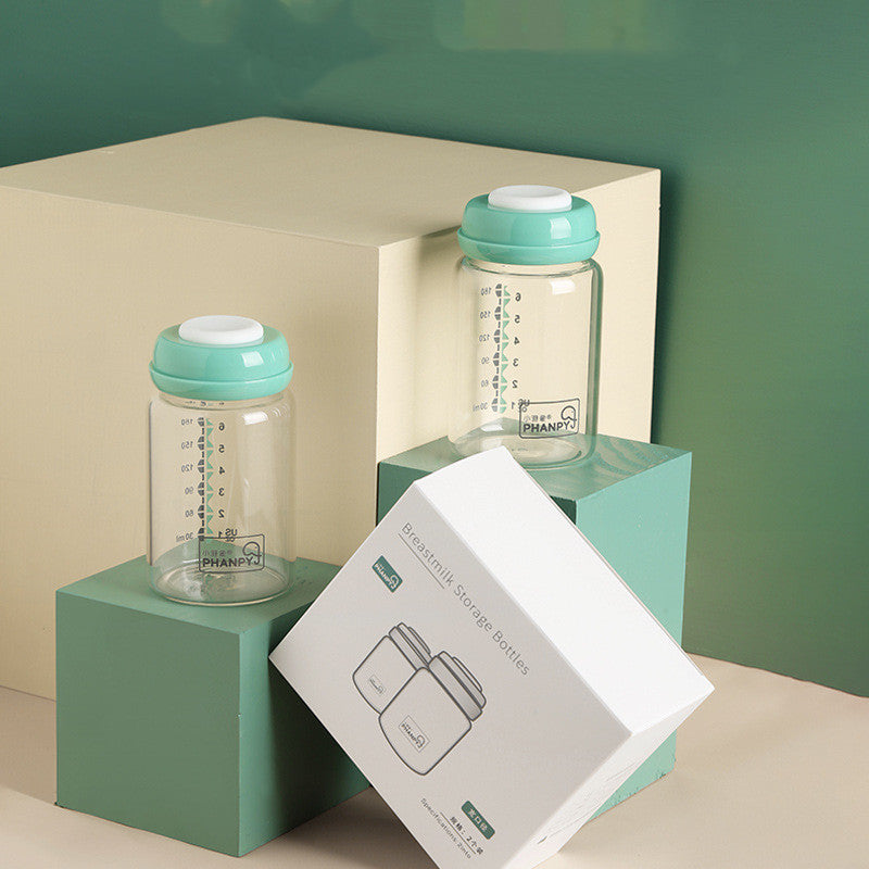 Breast milk storage bottle for children