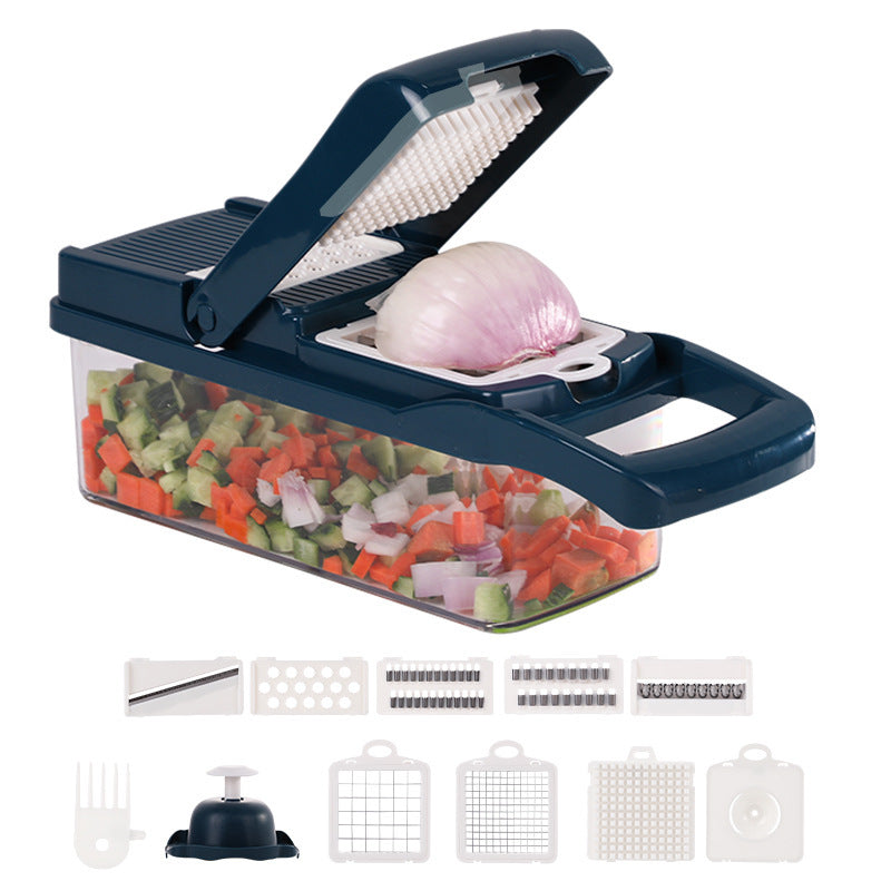 Multifunctional Vegetable Cutter_ Slicing And Dicing Fruits and Vegetables