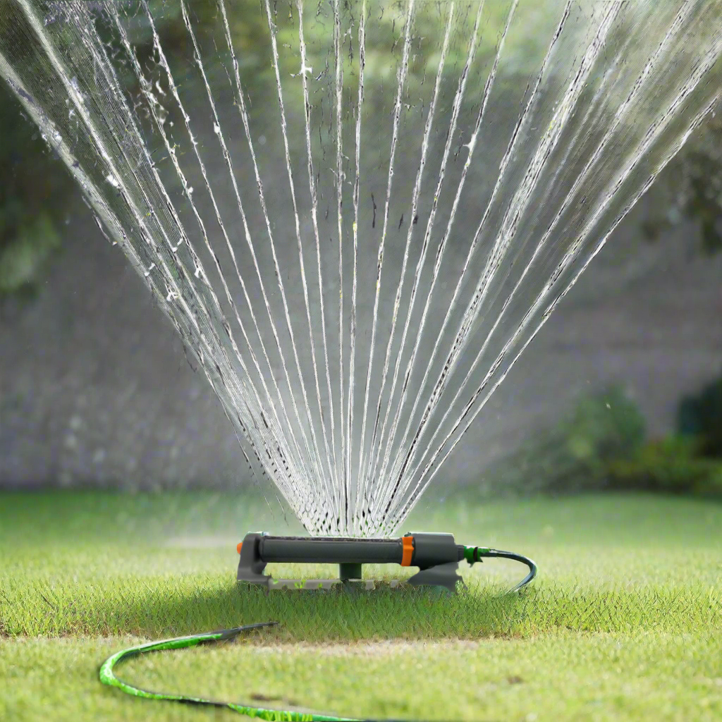 Garden Swing Sprinkler – Cooling & Dustproof Watering Solution