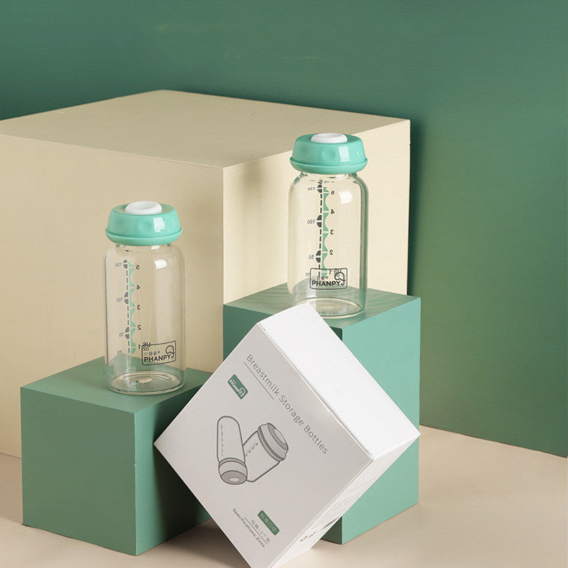 Breast milk storage bottle for children