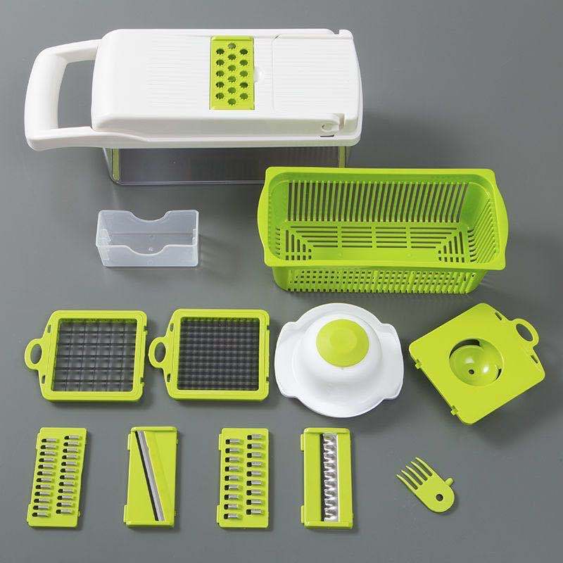 Multifunctional Vegetable Cutter_ Slicing And Dicing Fruits and Vegetables