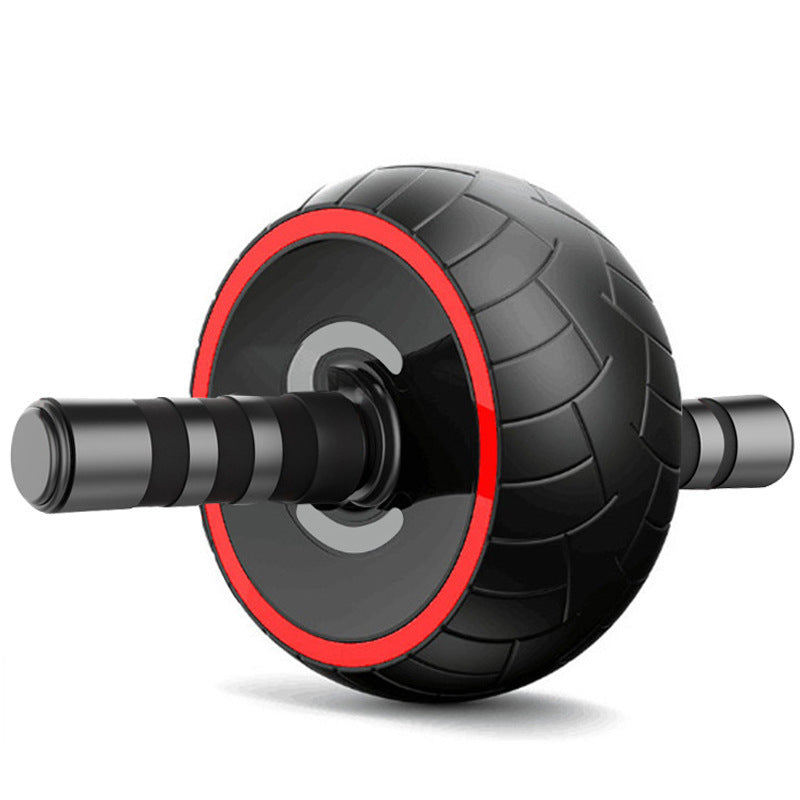 Silent Single-Wheel Ab Roller for Home Workouts