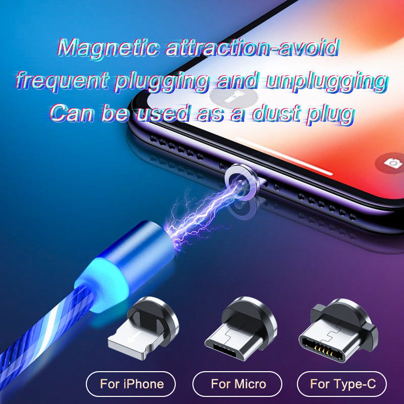 Magnetic LED Fast Charging Cable