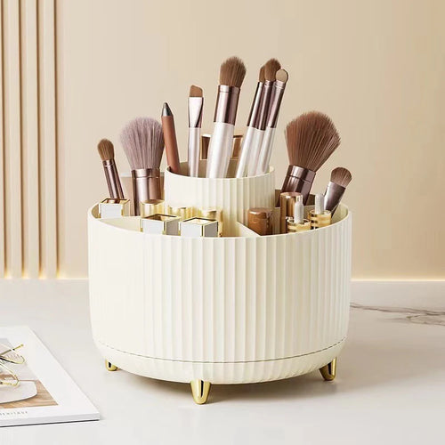 5 Slot 360° Rotating Makeup Brushes