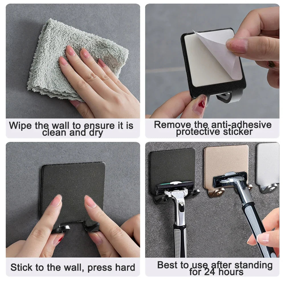 Stand Wall Razor Holder