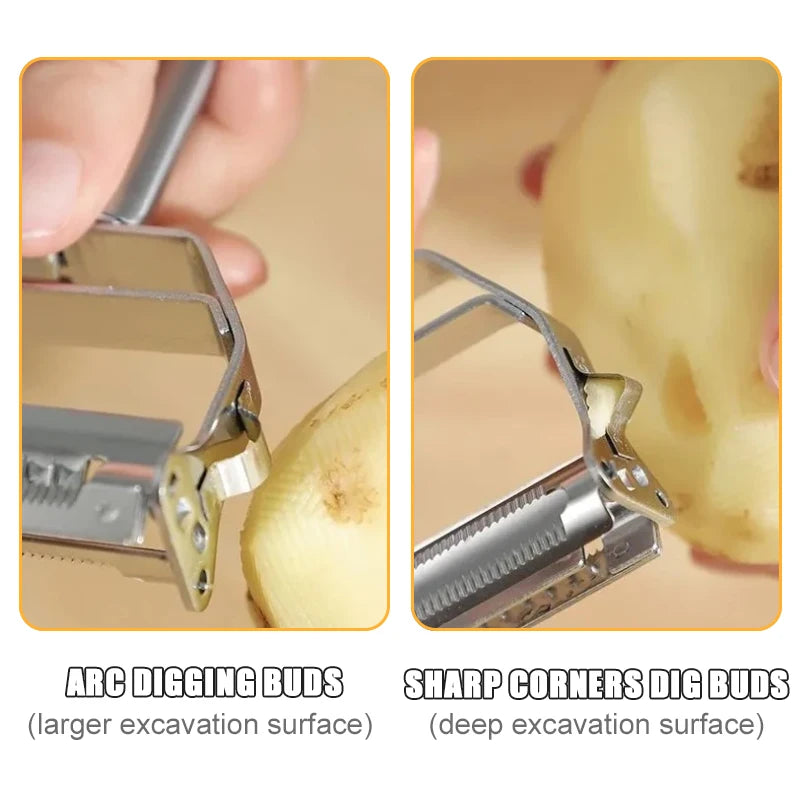 4 in 1 Fruit and Vegetables Peeler