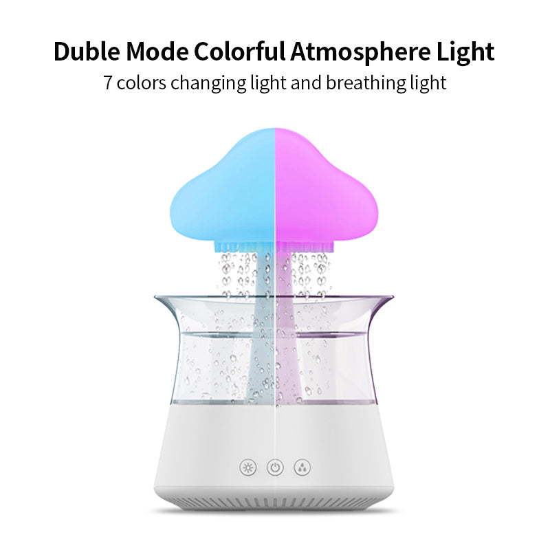 Aroma Diffuser Rainy Cloud Mushroom Atomizer Air Humidifier