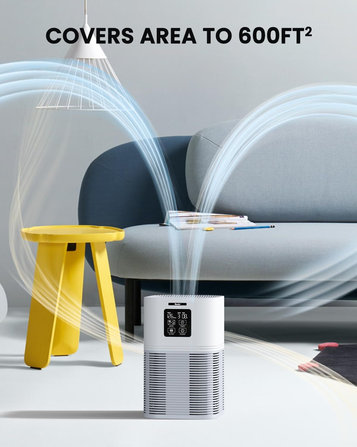 Air Purifier with High Purify Efficiency