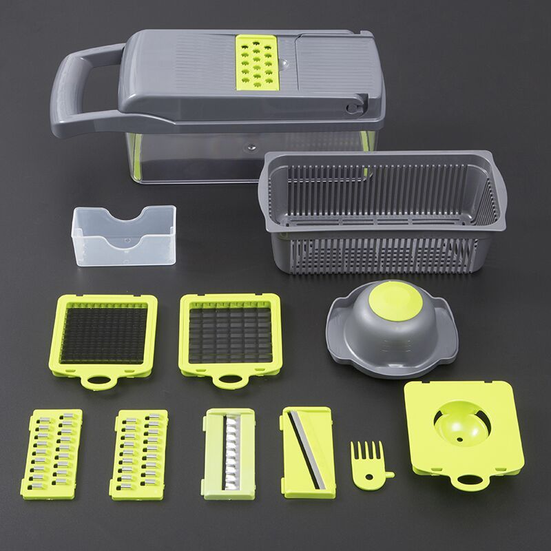 Multifunctional Vegetable Cutter_ Slicing And Dicing Fruits and Vegetables