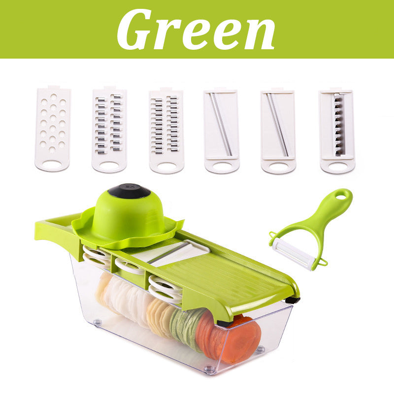 Multifunctional Vegetable Cutter_ Slicing And Dicing Fruits and Vegetables